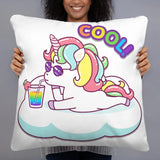 Coussin licorne Cool 55x55