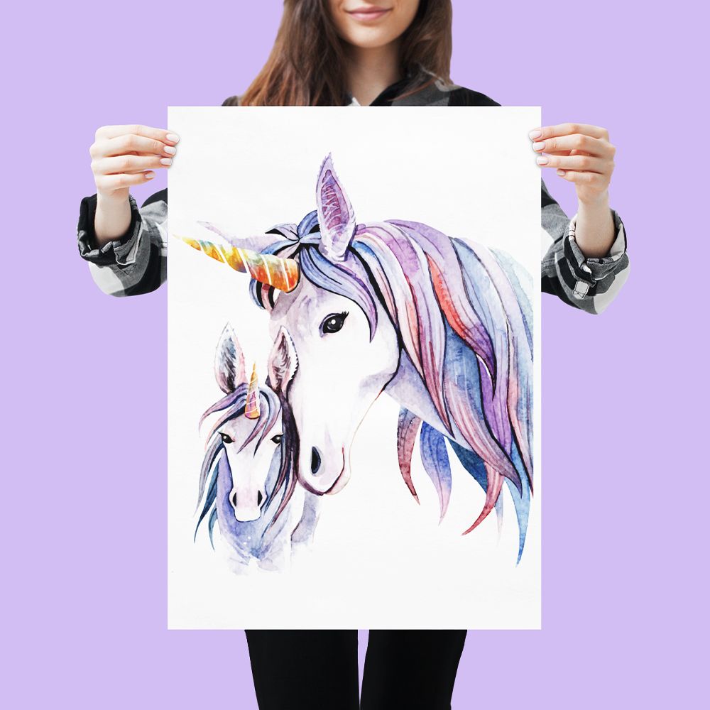 Collection posters licorne
