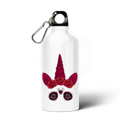 Gourde Licorne Gothique Crâne Mexicain