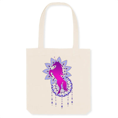 Tote bag sac licorne mandala 