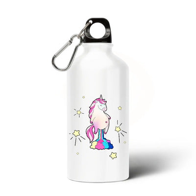 Gourde licorne qui pète des paillettes