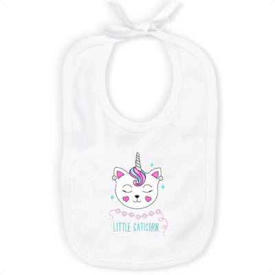 Bavoir licorne little caticorn coton bio 
