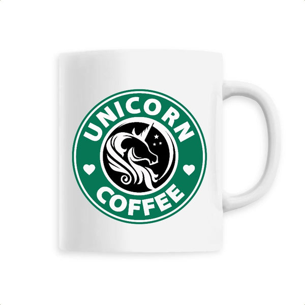 mug licorne unicorn coffee blanc 