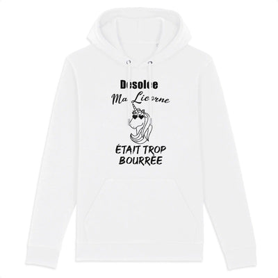 sweat licorne femme blanc ma licorne n'a pas démarré