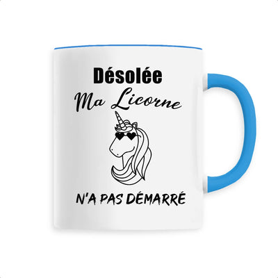 Mug Licorne <br>Ma Licorne n'a pas Démarré