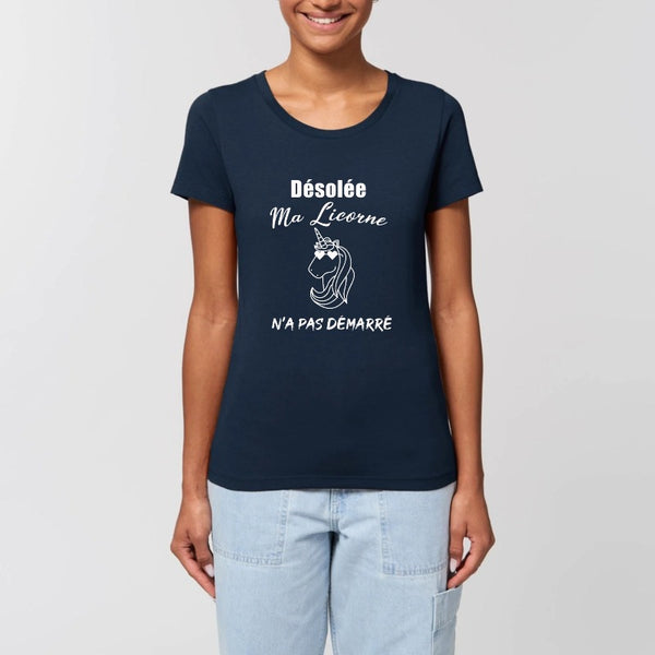 T-shirt licorne de Noel femme Bleu marine Femme  t-shirts, débardeurs  Camaieu ⋆ Sanantoniosurface