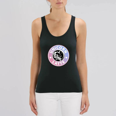 Débardeur licorne unicorn latte noir 