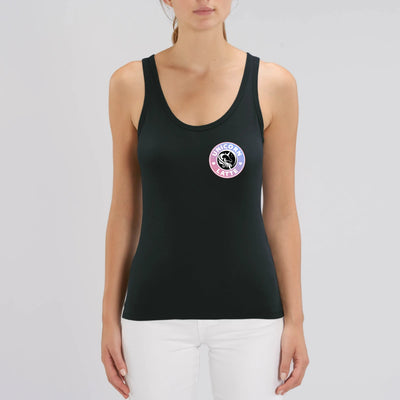 Débardeur Licorne Femme <br>Unicorn Latte Ecusson