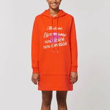 robe hoodie licornasse licorne connasse orange