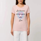 T-shirt licornes excentriques sont Lion Rose coton bio 