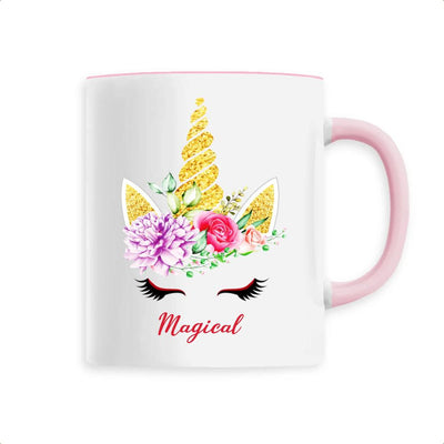 Mug Licorne Magical rose 