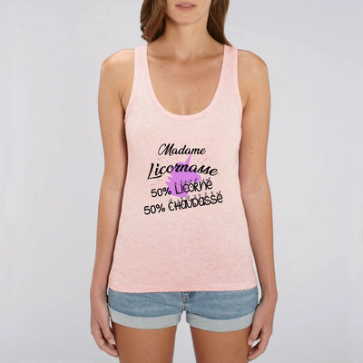 débardeur licornasse licorne chaudasse rose