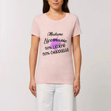 t-shirt licornasse licorne chaudasse rose