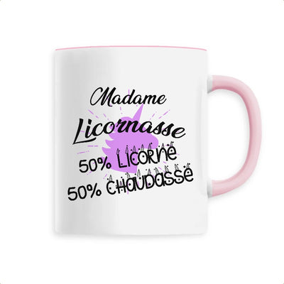 Mug licornasse licorne chaudasse rose