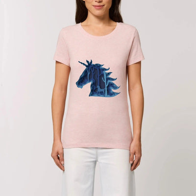 T-shirt licorne féerique rose 