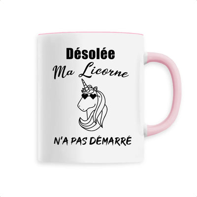 Mug Licorne <br>Ma Licorne n'a pas Démarré