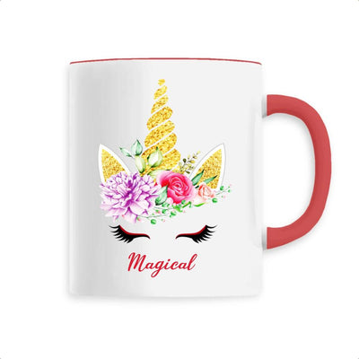 Mug Licorne Magical rouge 