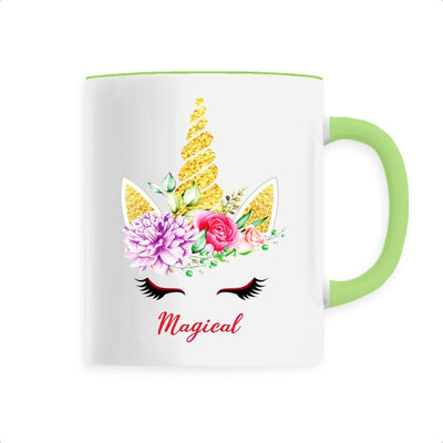 Mug Licorne Magical vert