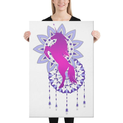 Tableau licorne mandala 61x91