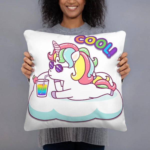 Coussin licorne Cool 45x45