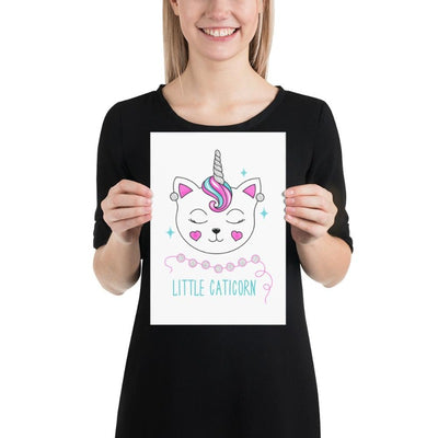 Poster licorne little caticorn 21x30