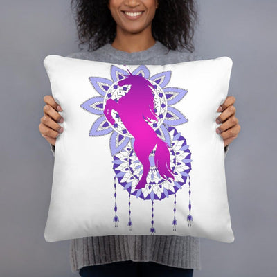 Coussin licorne mandala 45x45