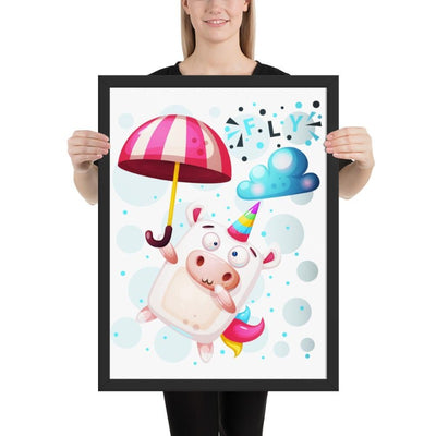 Cadre licorne crazy fly 45x61
