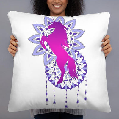 Coussin licorne mandala 55x55