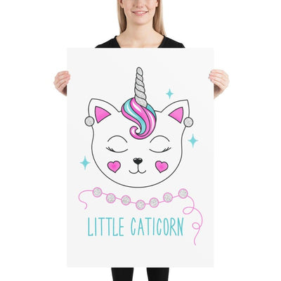Poster licorne little caticorn 61x91