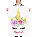 Poster affiche licorne magical 70x100