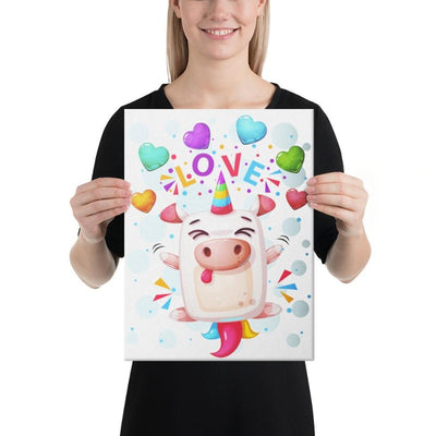 Tableau Licorne <br>Crazy Love