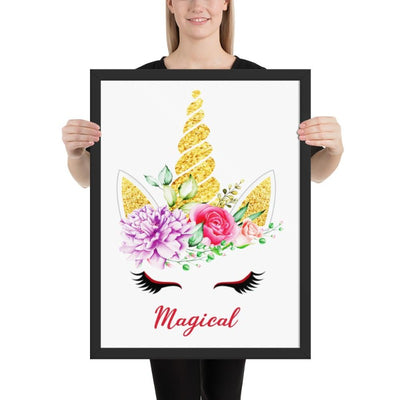 cadre licorne magical 45x61
