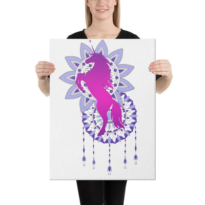 Tableau licorne mandala 46x61
